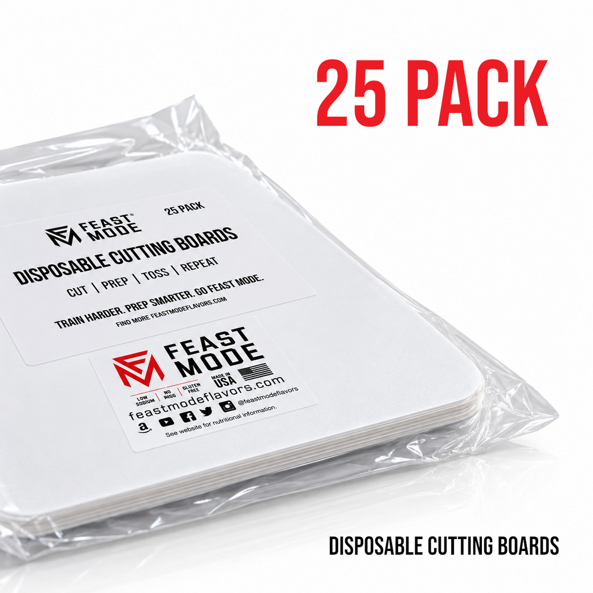 Disposable Cutting Boards 25 Pack