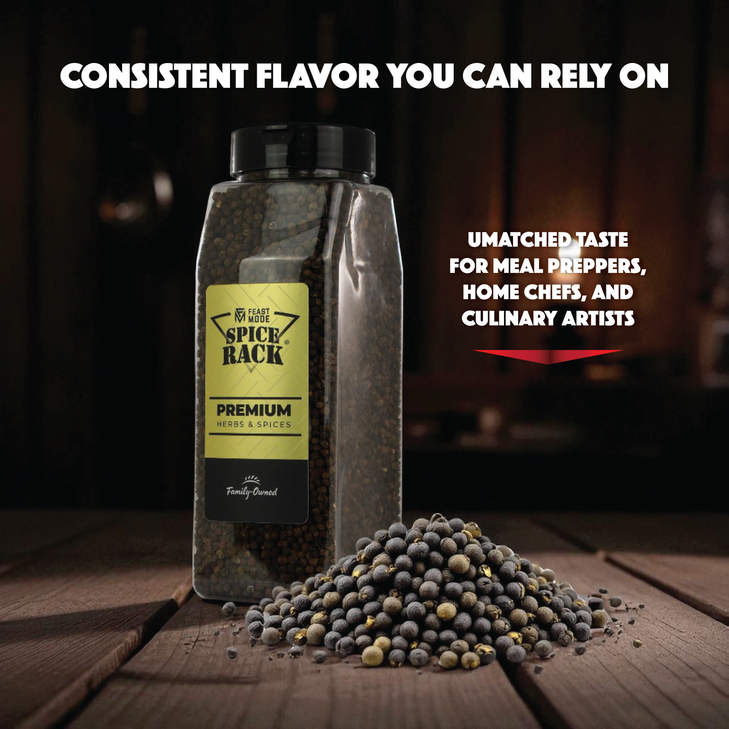 Black Pepper | Whole Peppercorn