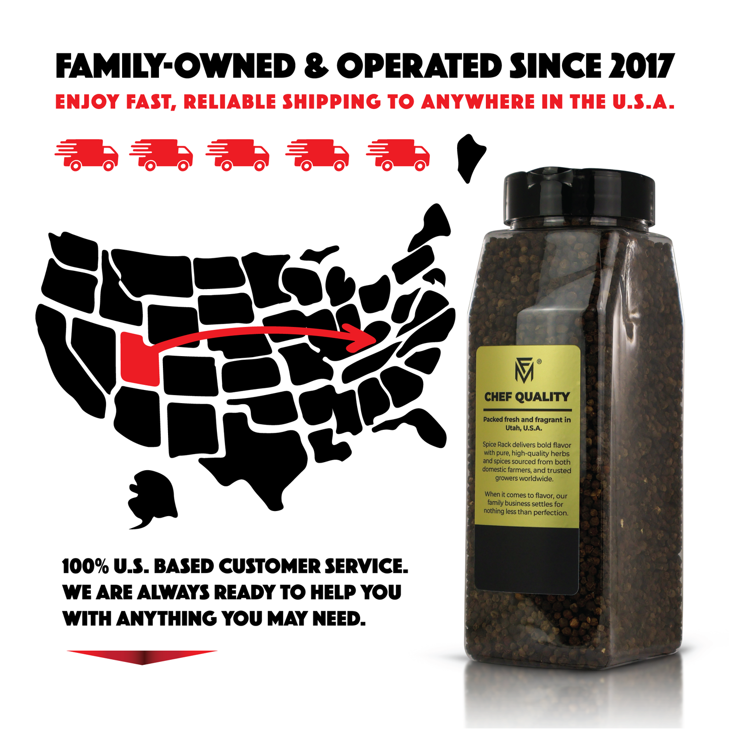 Black Pepper | Whole Peppercorn