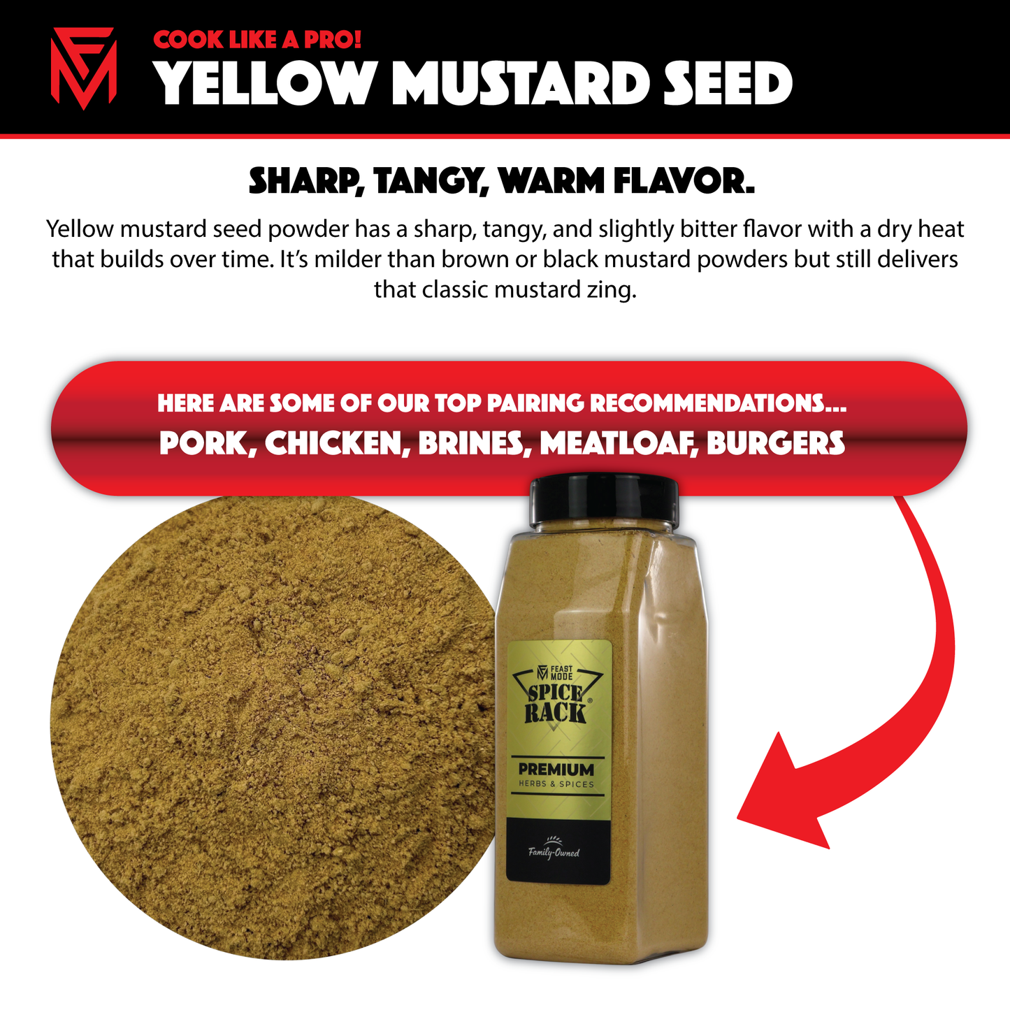 Mustard Seed | Powder