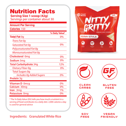 Nitty Gritty Creamed Rice | Creamy