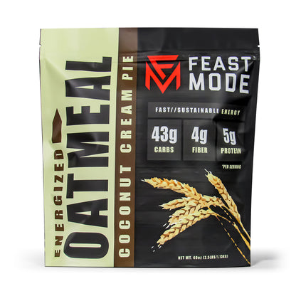 Energized Oatmeal | Coconut Cream Pie