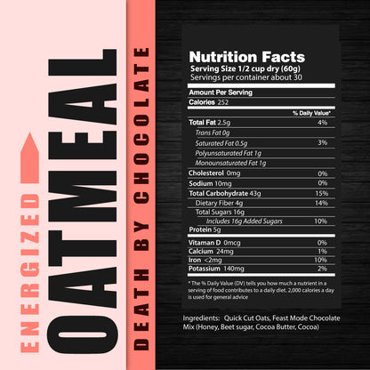 Energized Oatmeal | Death By Chocolate