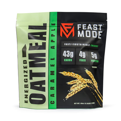 Energized Oatmeal | Caramel Apple